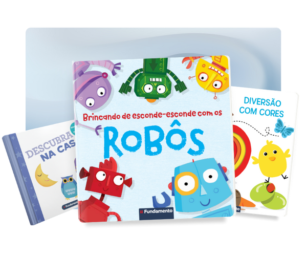 Kit Aprendendo Cores - 3 Livros para Bebês
