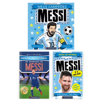 Kit Messi - 3 Livros