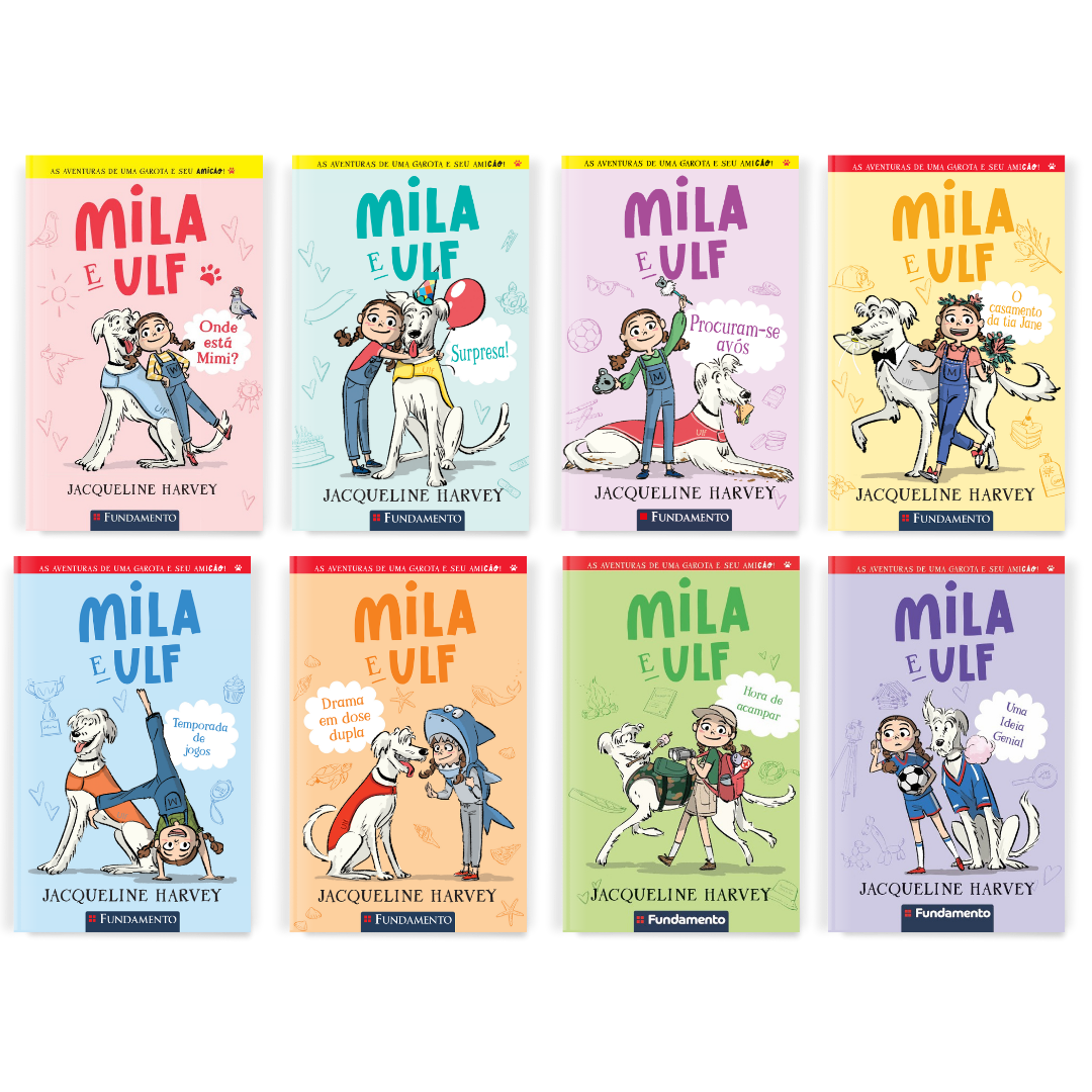 Kit Mila e Ulf - 8 Livros (1 Ao 8)