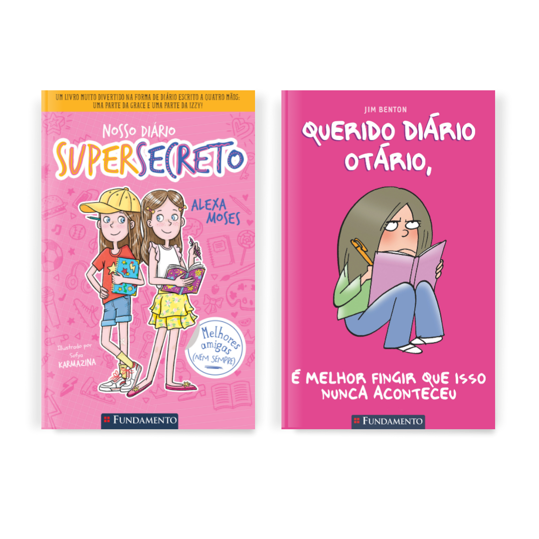 Kit Diário: Querido Diário Otário + Nosso Diário Supersecreto