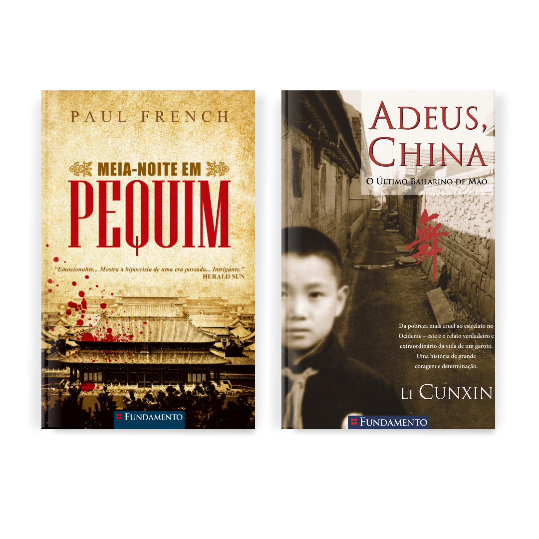 Kit Sagas 2 Livros (Meia Noite em Pequim + Adeus, China)