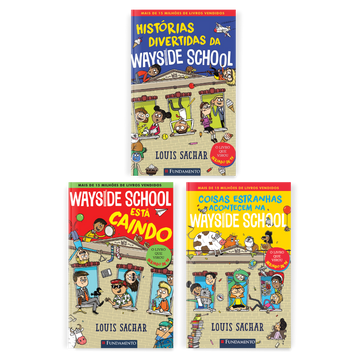 Kit Wayside School - 3 Livros (1 ao 3)