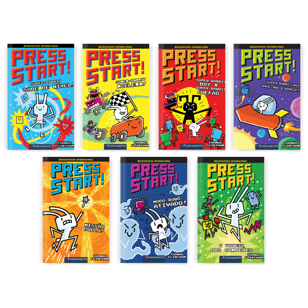 Kit Press Start - 7 Livros (2 ao 8)
