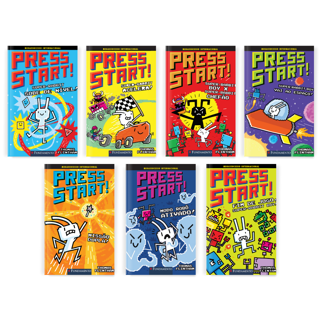 Kit Press Start - 7 Livros (1 ao 7)
