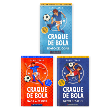 Kit Craque de Bola – 3 Livros (1 ao 3)