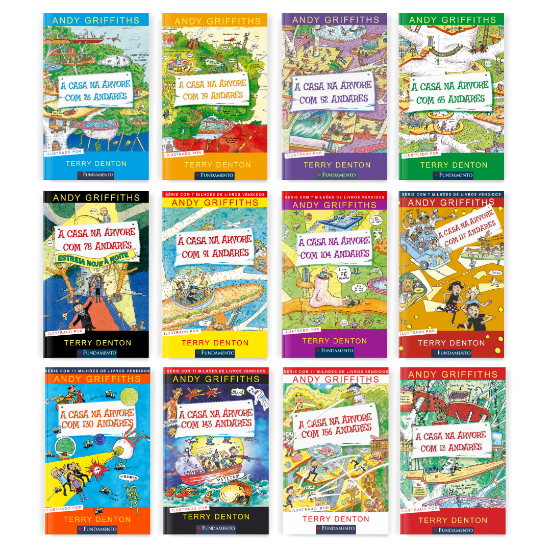 Kit A Casa na Árvore – 12 Livros (1 ao 12)