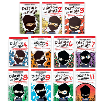 Kit Diário de Um Ninja - 11 Livros (1 Ao 11)