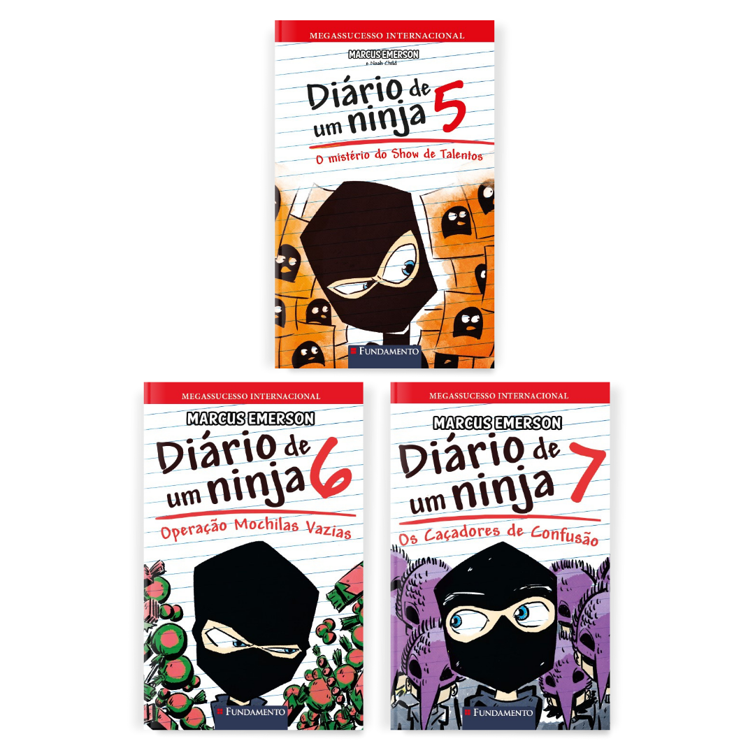 Kit Diário de Um Ninja - 3 Livros (5 Ao 7)