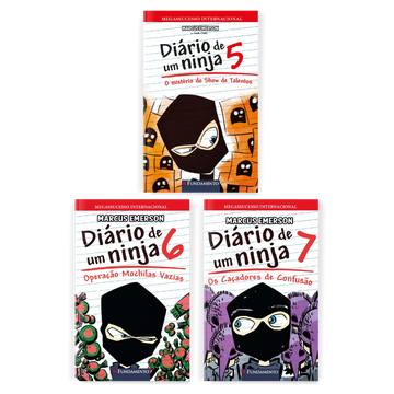 Kit Diário de Um Ninja - 3 Livros (5 Ao 7)