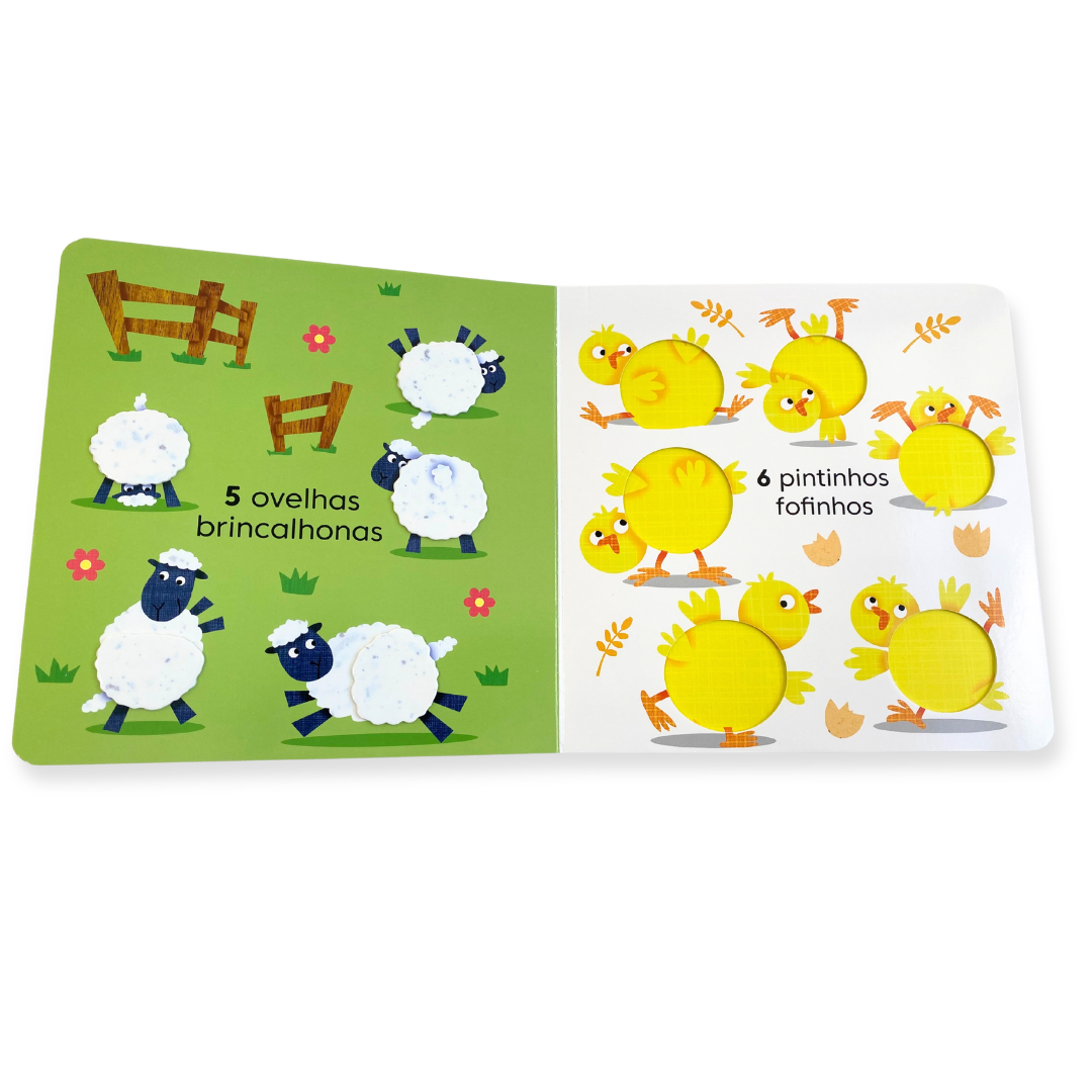 Animais na Fazenda: Contando até 10