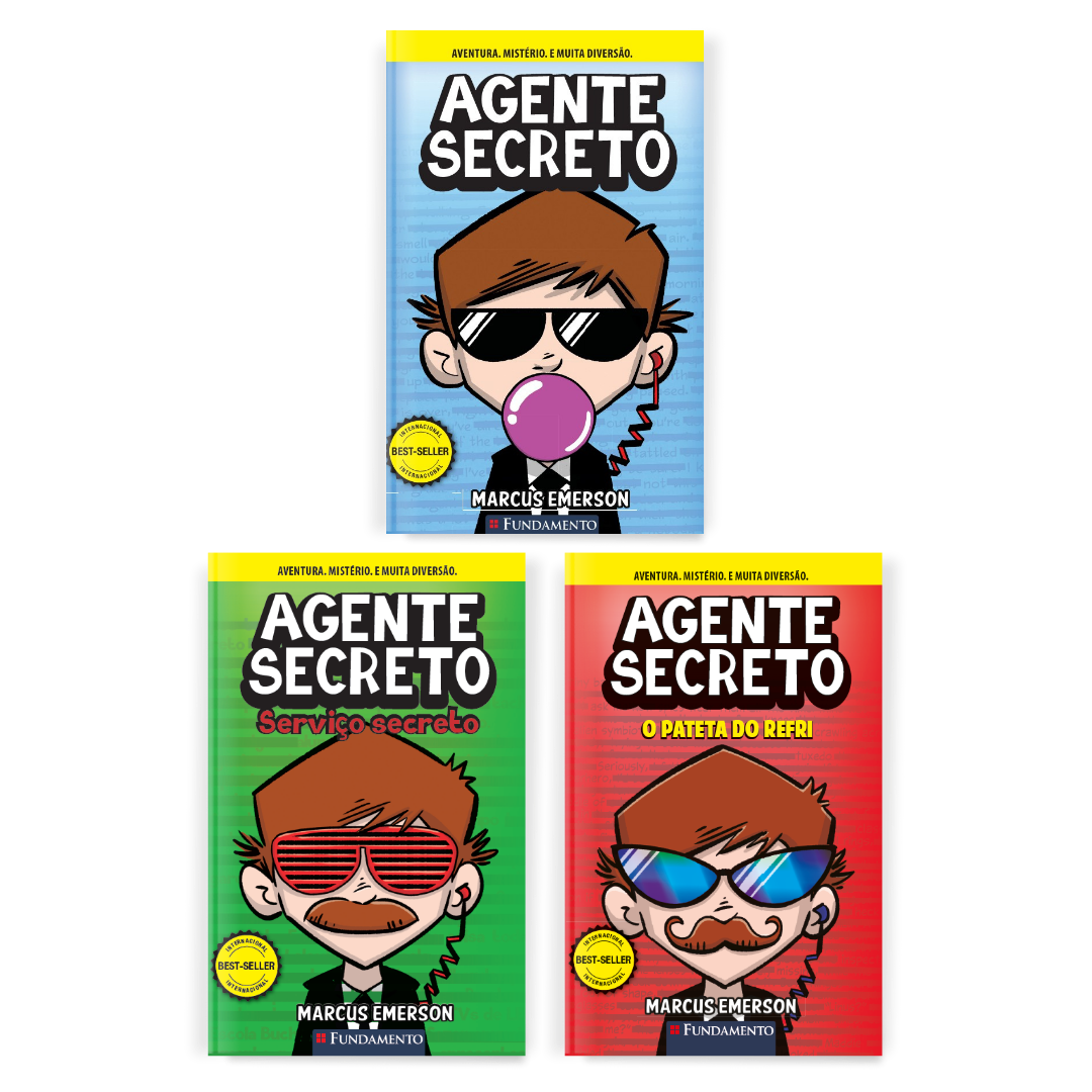 Kit Agente Secreto - 3 Livros (1 ao 3)