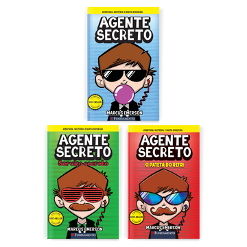Kit Agente Secreto - 3 Livros (1 ao 3)