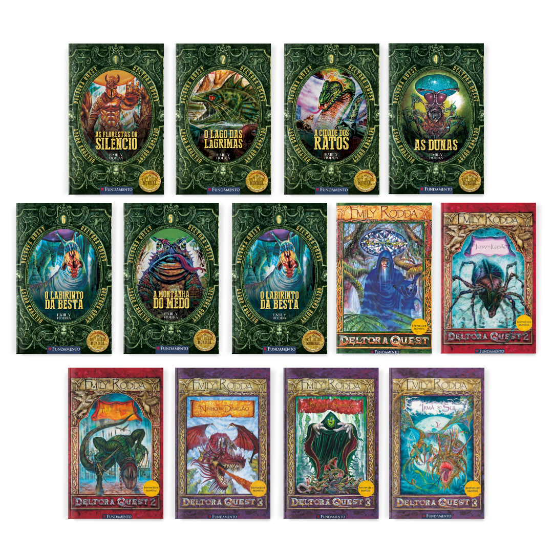 Kit Deltora Quest - 13 Livros