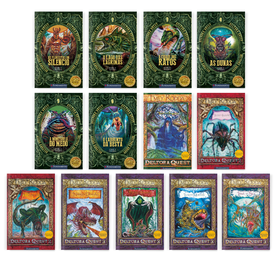 Kit Deltora Quest - 13 Livros