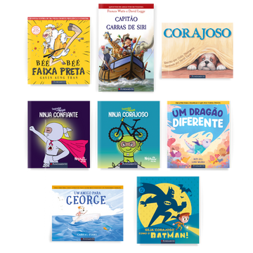 Kit Seu Filho Mais Corajoso e Mais Confiante - 8 Livros
