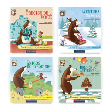 Kit Gentileza: Filhos Mais Gratos e Mais Felizes - 4 Livros