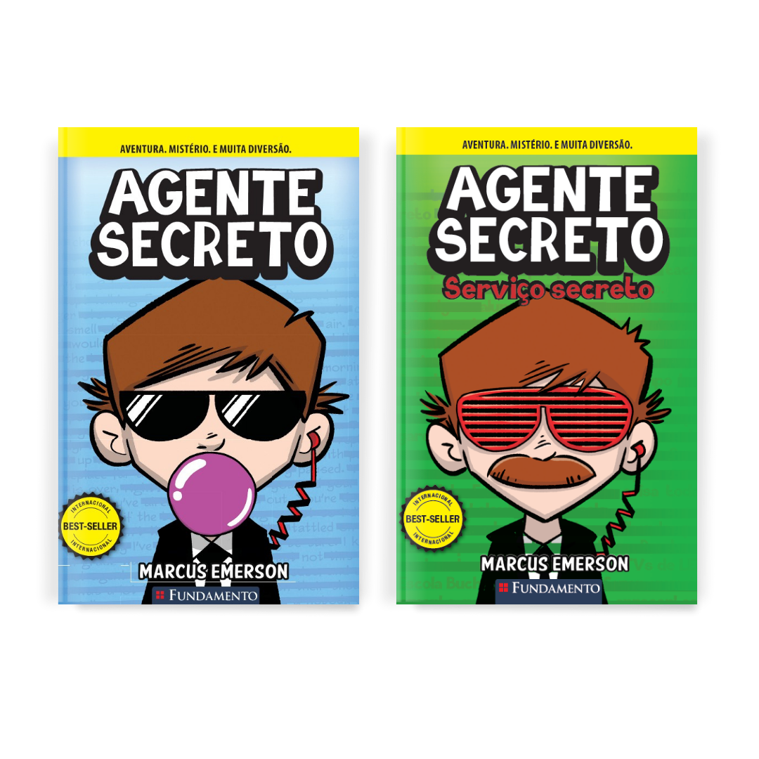 Kit Agente Secreto - 2 Livros (1 ao 2)
