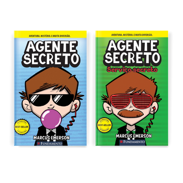 Kit Agente Secreto - 2 Livros (1 ao 2)