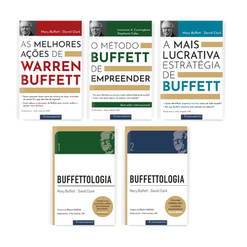 Kit Invista Como Warren Buffett (5 Livros)