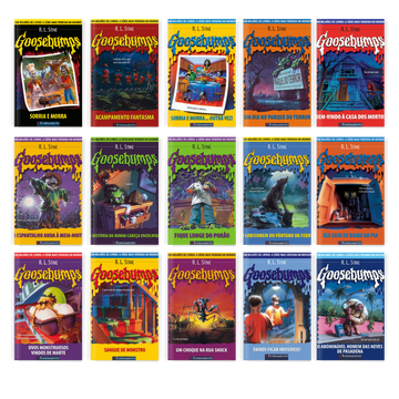 Kit Goosebumps - 15 Livros