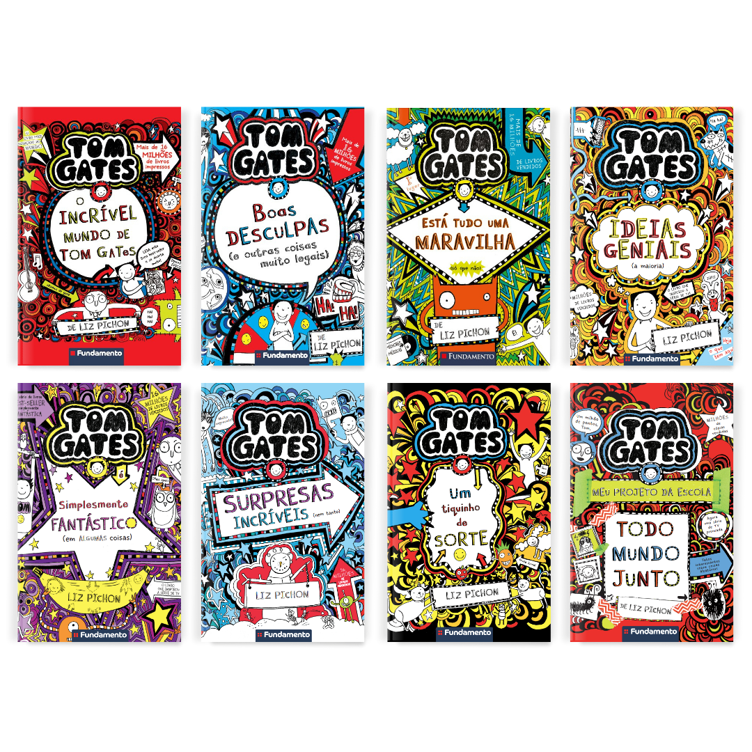 Kit Tom Gates - 8 Livros