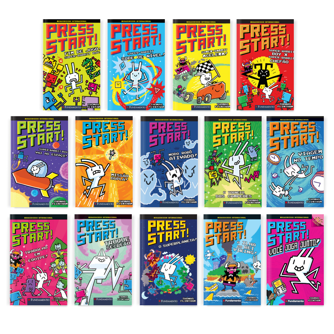 Kit Press Start - 14 Livros (1 Ao 14)