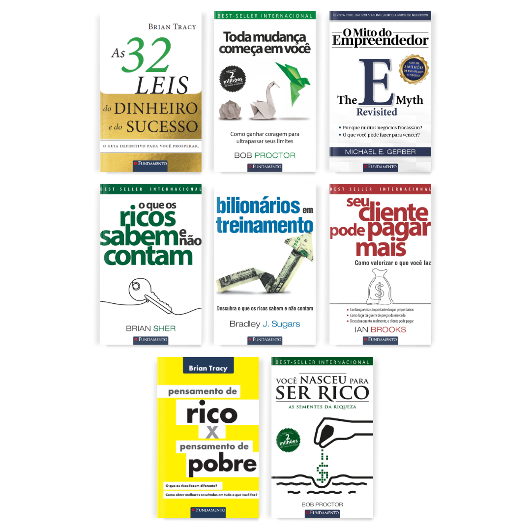 Kit Sucesso Pessoal - 8 Livros