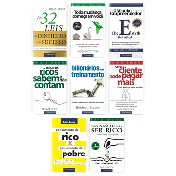 Kit Sucesso Pessoal - 8 Livros