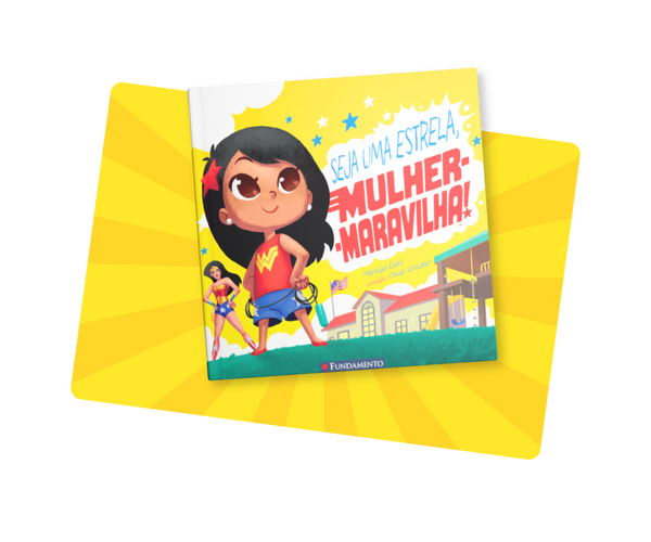 Kit Batman + Mulher Maravilha (3 Livros Infantis para Crianças de 3-6 Anos)