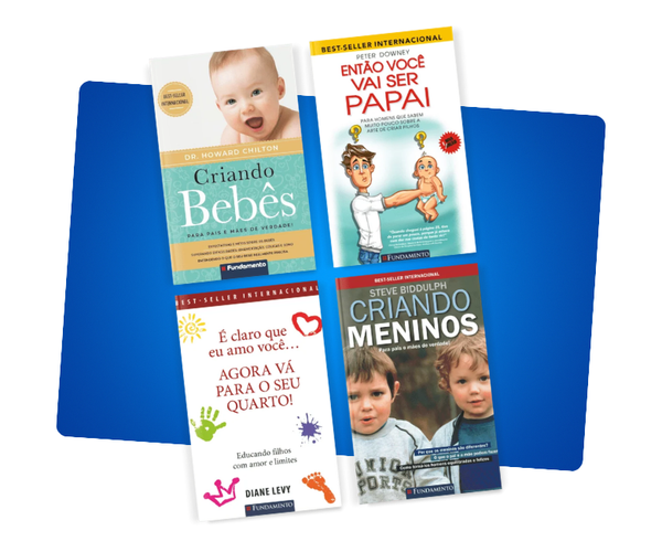 Kit Como Criar Filhos Meninos - 4 Livros