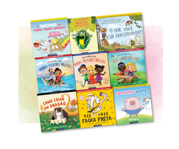 Kit Como Criar Filhos Fortes e Mais Felizes (3 Livros Infantis para 3-6 Anos - Picture Books)