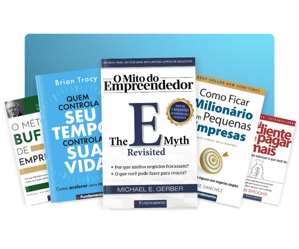 Kit Empreendedor - 6 Livros Best-Sellers