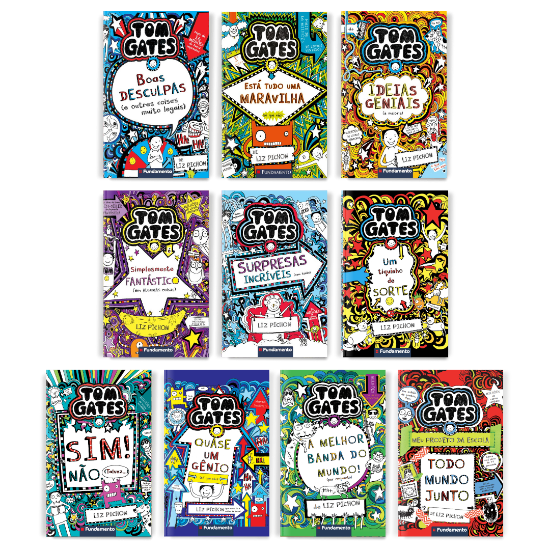 Kit Tom Gates - 10 Livros (2 ao 11)