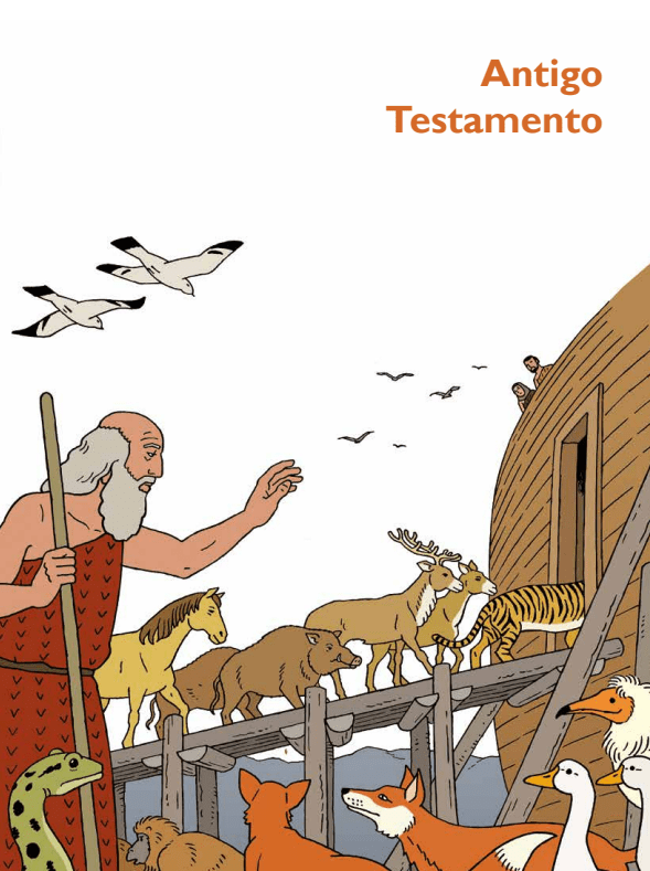 A Bíblia Sagrada em Quadrinhos - Editora Fundamento livro_infantil