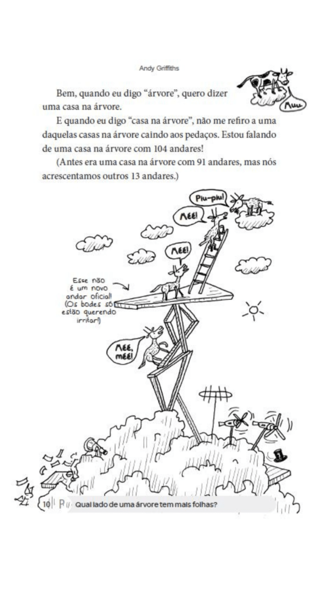 A Casa na Árvore com 104 Andares - Editora Fundamento livro_infantil