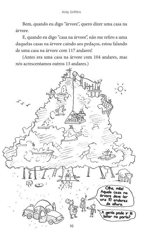 A Casa na Árvore com 117 Andares - Editora Fundamento livro_infantil