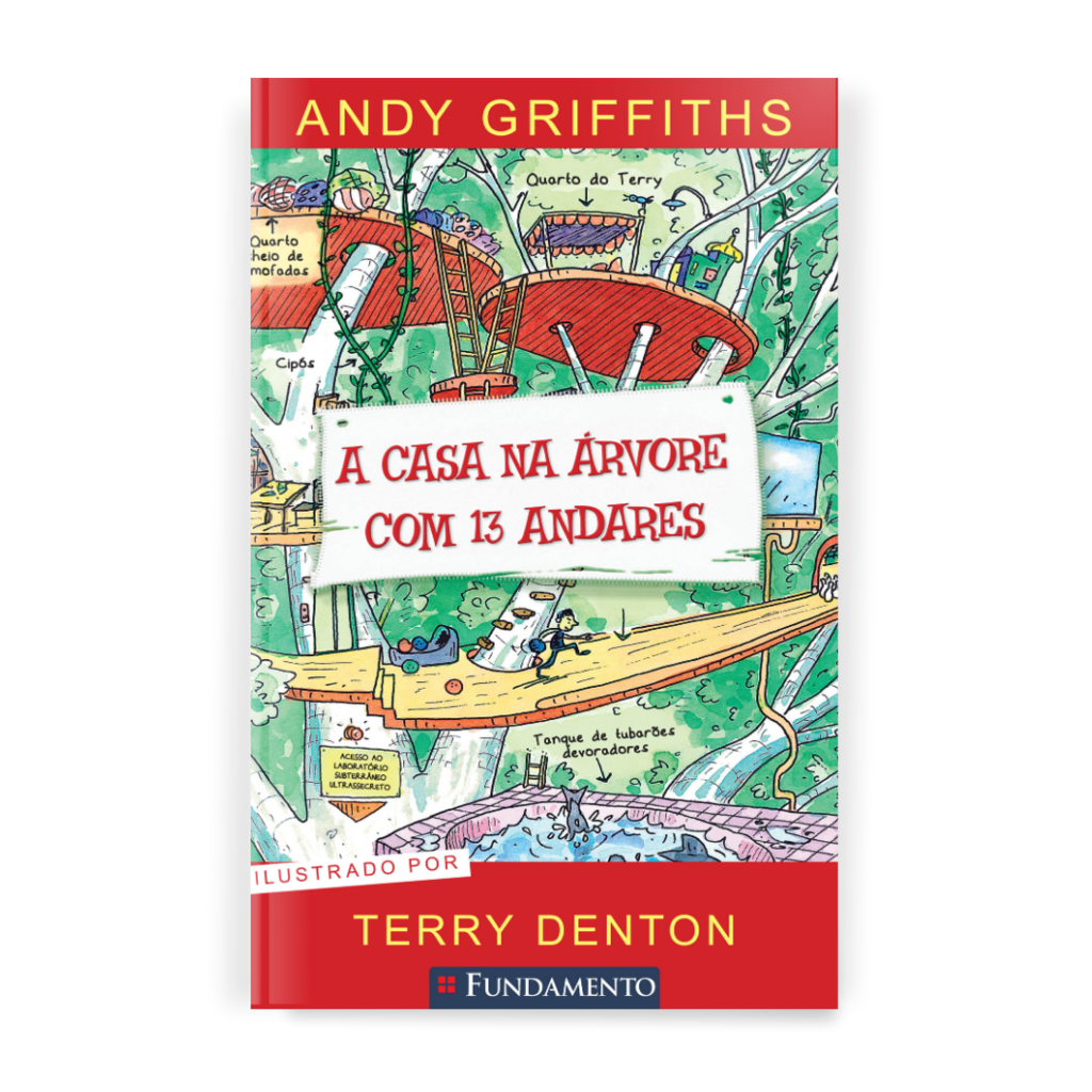 A Casa na Árvore com 13 Andares - Editora Fundamento #livro_infantil#