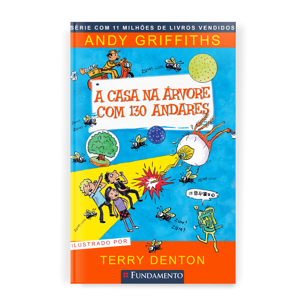 A Casa na Árvore com 130 Andares - Editora Fundamento livro_infantil