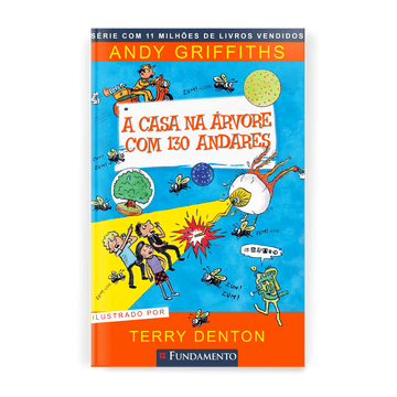 A Casa na Árvore com 130 Andares - Editora Fundamento livro_infantil