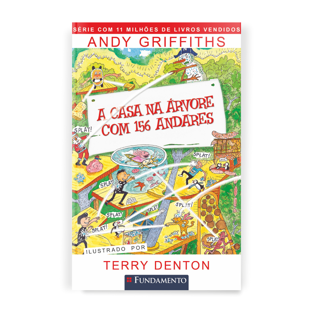 A Casa na Árvore com 156 Andares - Editora Fundamento livro_infantil