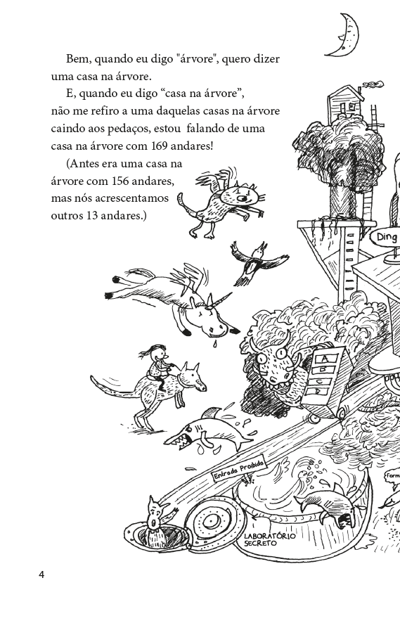 A Casa na Árvore com 169 Andares - Editora Fundamento livro_infantil