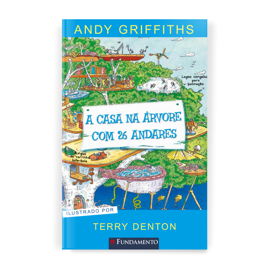 A Casa na Árvore com 26 Andares - Editora Fundamento livro_infantil
