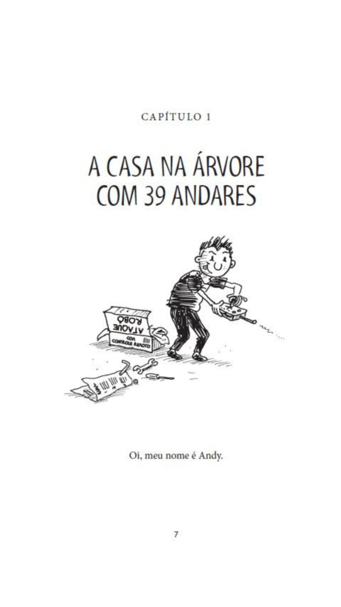 A Casa na Árvore com 39 Andares - Editora Fundamento livro_infantil