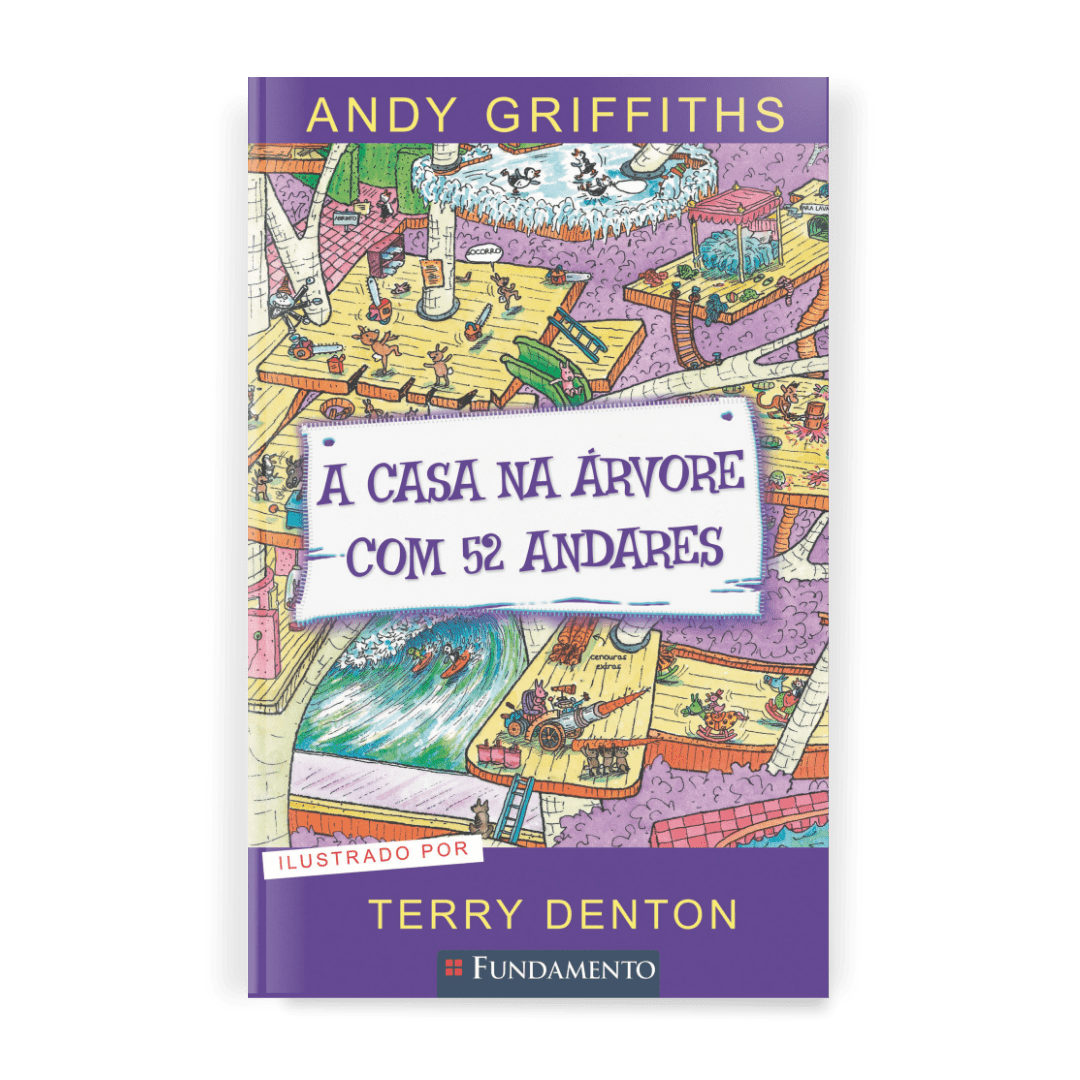 A Casa na Árvore com 52 Andares - Editora Fundamento livro_infantil
