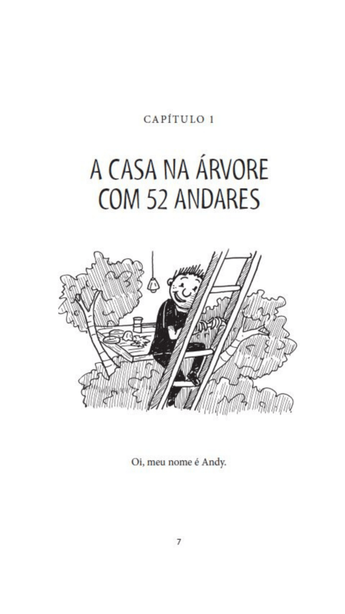 A Casa na Árvore com 52 Andares - Editora Fundamento livro_infantil