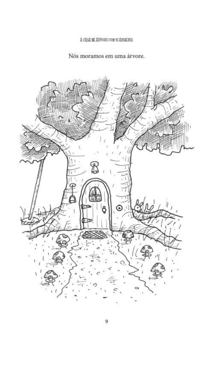 A Casa na Árvore com 52 Andares - Editora Fundamento livro_infantil