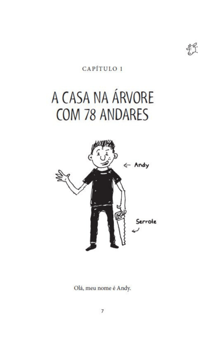 A Casa na Árvore com 78 Andares - Editora Fundamento livro_infantil