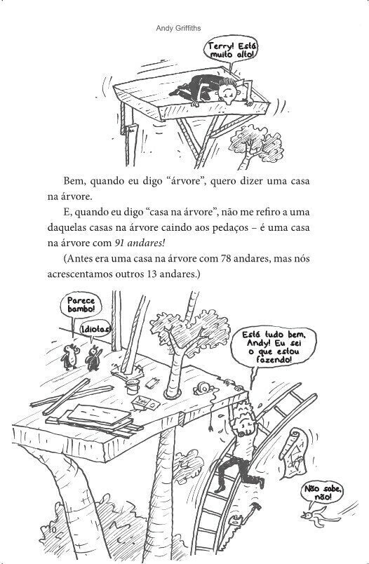 A Casa na Árvore com 91 Andares - Editora Fundamento livro_infantil