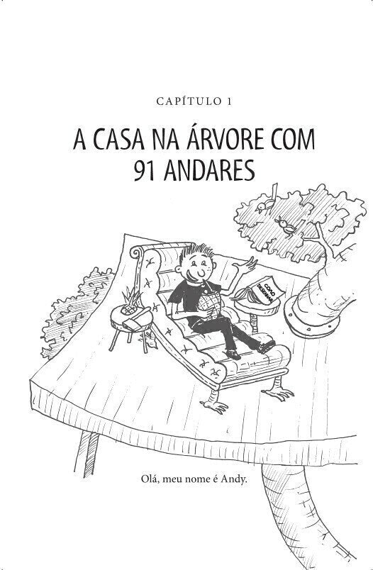 A Casa na Árvore com 91 Andares - Editora Fundamento livro_infantil