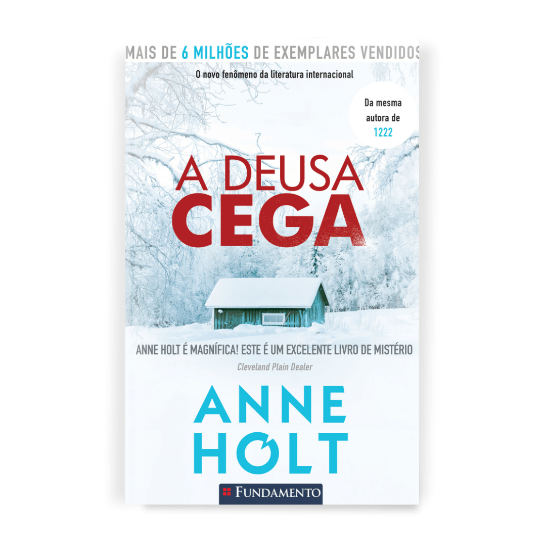 A Deusa Cega - Anne Holt - Editora Fundamento livro_infantil